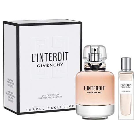 givenchy l'interdit travel spray|Givenchy eau de parfum.